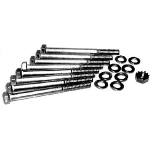 ARP 450-6805 Stainless Steel Pulley Bolt Kit - Ford 4-Bolt 12-Point Lower Pulley Installation